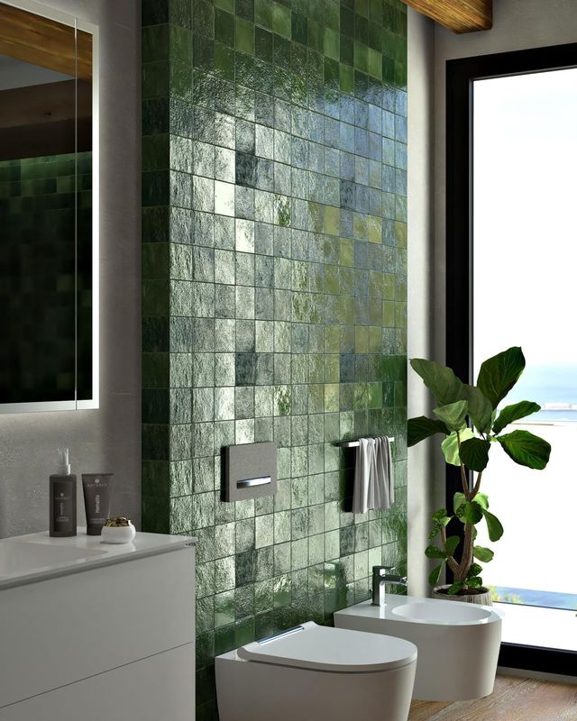 Simulation 3D d'une salle de bains